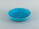 Lasse Östman 
for 
Gustavsberg, 
glazed 
stoneware bowl 
in turquoise.
In excellent 
...