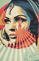 OBEY - Shepard Fairey (1970)."Welcome Visitors".Serigraphic printing in ...