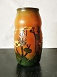 Pottery vase 
from Peter 
Ipsen's Enke, 
Copenhagen. 
From approx. 
1930. 
Decoration with 
yellow ...
