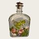 Holmegaard, Rose dram bottle, 10.5cm wide, 17cm high, Design Michael Bang *Nice condition*