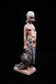 Dahl Jensen 
porcelain 
figure of "Girl 
from Sierra 
Leone" 
H:25cm. 
Decoration 
number: 1117. 
...