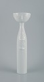 Wiinblad for Rosenthal, Germany, tall vase in white porcelain.