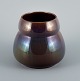 Rörstrand, 
Sweden, 
earthenware 
vase in 
brown/purple 
luster glaze.
Early 20th 
century.
In ...