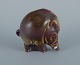 Gösta Grähs for 
Rörstrand 
(active 
1982-1986), 
wild boar in 
ceramic.
Glaze in 
shades of ...