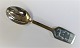 Michelsen. 
Christmas 
spoon. 1973. 
Sterling (925). 
Design Ib Spang 
Olsen