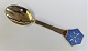 Michelsen. 
Christmas 
spoon. 1976. 
Sterling (925). 
Design Gudmund 
Olsen
