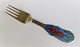 Michelsen. 
Christmas fork. 
1994. Sterling 
(925). Design