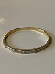 Bracelet 18 
carat gold with 
brilliants
Stamped 750
Length 59.66 
cm approx
Height 4.13 mm 
...