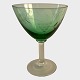 Grapevine, 
white wine 
glass with 
green basin, 
7.5cm in 
diameter, 11cm 
high *Perfect 
condition*