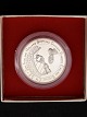 EM 1992 silver 
medal in 
original box - 
1 oz fine 
silver 31.1 
grams In memory 
of the Danish 
...