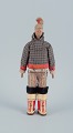 Greenlandica. Woman wearing Greenlandic dress. Made of wood and fabric.Approx. 1960s/70s.In ...