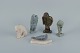 Greenlandica, 
five figures. 
Polar bear, 
seal and three 
Inuits.
Four figurines 
in soapstone 
and ...