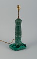 French table 
lamp in 
malachite.
Mid 20th 
century.
In perfect 
condition.
Dimensions: H 
39.0 ...