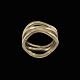 Palle Bisgaard 
- Denmark. 14k 
Gold Ring.
Designed and 
crafted by 
Palle Bisgaard 
1954 - ...