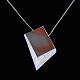 Jytte Kløve. 
Large Sterling 
Silver Pendant 
with Agate.
Designed af 
crafted by 
Jytte Kløve / 
...