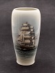 Royal 
Copenhagen vase 
4570 1st 
assortment H. 
17 cm. with 
training ship 
subject no. 
524536