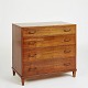 Danish 
Cabinetmaker 
mahogany chest 
of drawers with 
four drawers. 
Front with 
handles on the 
brass ...