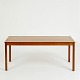 Rud Rasmussen.
Rectangular 
mahogany coffee 
table. Under 
the plate with 
a sticker from 
Rud ...