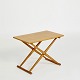 Master joiner 
J.C.A. Jensen & 
Knud Andersen
Oak folding 
table.
Frame mounted 
with ...