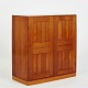 Mogens Koch 
cabinet of 
solid Oregon 
pine on plinth. 
Front with two 
doors. Brass 
nail hole ...