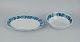 Paar, Bavaria, 
Jaeger & Co, 
Germany.
Dish and bowl 
in retro 
porcelain with 
a floral ...