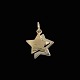 Toftegaard - 
Denmark. 14k 
Gold and White 
Gold Star 
Pendant.
Designed and 
crafted by 
Toftegaard ...