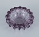Pierre Gire (1901-1984), aka Pierre d'Avesn, France, light purple art glass bowl.Art deco ...