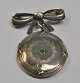 Silver photo 
save as brooch, 
C.C Olsen, 
Copenhagen 
(1893 - 1910) 
Denmark. 
Medallion in 
bow. With ...