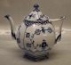 1119-1 Tea pot 0.96 l 
 Blue Fluted Full Lace