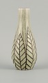 Mari Simmulson 
for Upsala 
Ekeby, "Rhodes" 
ceramic vase 
with leaves in 
relief.
Approx. ...