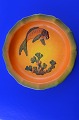 Ceramick, from 
Ibsen Danmark. 
Fruit bowl 
decorated with 
fish and 
seaweed. bowl 
no. 139. Height 
...
