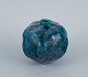 Hans Hedberg 
(1917-2007) for 
Biot, France, 
unique ceramic 
vase with glaze 
in blue-green 
...
