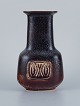 Gunnar Nyland 
for Rörstrand, 
ceramic vase 
with glaze in 
shades of 
brown.
Approx. ...