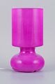 Scandinavian 
designer, table 
lamp in pink 
glass.
Late 1900s.
Handmade.
Dimensions: H 
25 x D ...