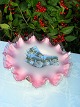 Fyens 
glassworks. 
Opalglass, bowl 
for visting 
cards. Height 
13 cms. 
Diameter 25 
cms. Fine 
condition.