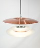 The Diablo lamp, designed by Joakim Fihn and produced in Varberg Sweden with copper shades. The ...