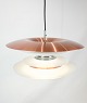 The Diablo 
lamp, designed 
by Joakim Fihn 
and produced in 
Varberg Sweden 
with copper 
shades. The ...