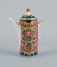Gianni Versace for Rosenthal, porcelain miniature jug.
"Le Roi Soleil".