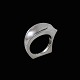 Georg Jensen. Sterling Silver Ring #A112.Designed and crafted by Georg Jensen.Stamped with ...