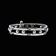 Hans Hansen - Denmark. Art deco Sterling Silver Bracelet.Designed and crafted by Hans Hansen ...