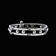 Hans Hansen - 
Denmark. Art 
deco Sterling 
Silver 
Bracelet.
Designed and 
crafted by Hans 
Hansen ...