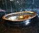 Oval bread tray in silver plate from the middle of the 19th century. Appears in good condition ...