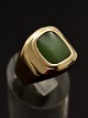 8 carat gold ring size 64 with jade stamp GIFA item no. 526968