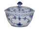 Blue Fluted Half LaceSmall sugar bowl