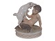 Royal Copenhagen figurineFaun with goat from 1898-1923