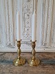 Pair of 19th 
century brass 
candlesticks
Height 16,5 
cm.