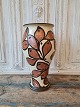 Kähler - large 
cow horn 
painted vase 
decorated with 
leaves 
Perfect 
condition 
Signed ...