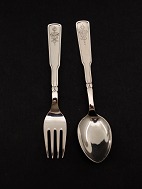 Silver children's cutlery