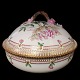 Royal Copenhagen, Flora Danica; Lidded bowl #3568