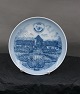 B&G Denmark plate High Army March 1974 with motif of Hald Hovedgaard, Viborg.